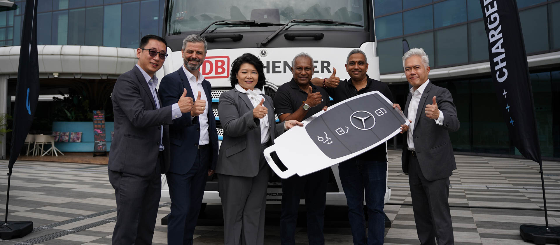 First Fully-Electric Mercedes-Benz Truck Launched in Singapore