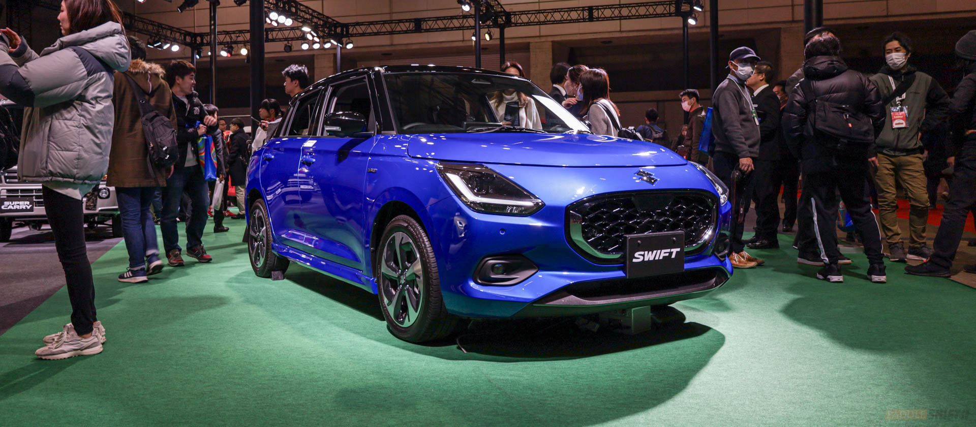 Up Close and Personal With the New MY2024 Suzuki Swift – Tokyo Auto Salon 2024