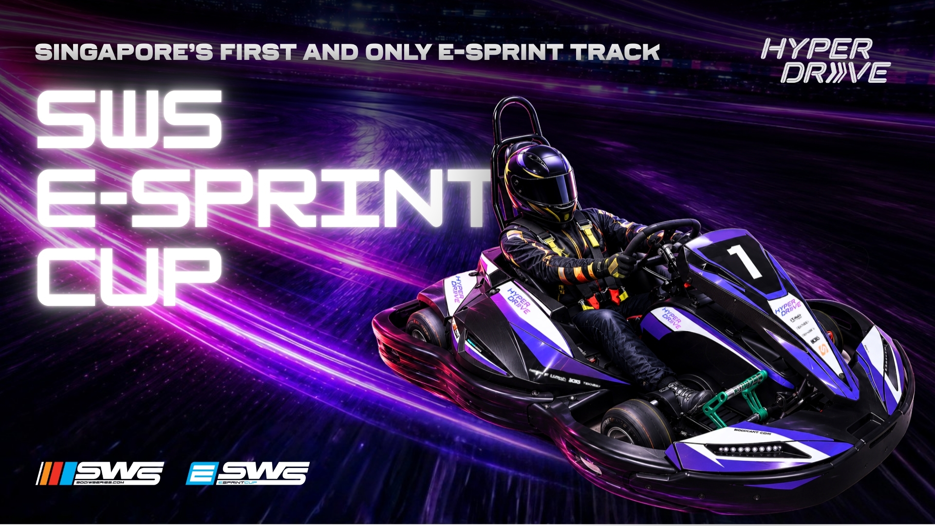 HyperDrive is Singapore’s first Sodi World Series E-Sprint Track